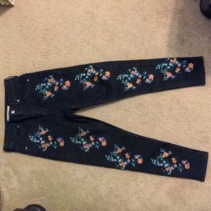 Topshop moto Jamie embellished pant